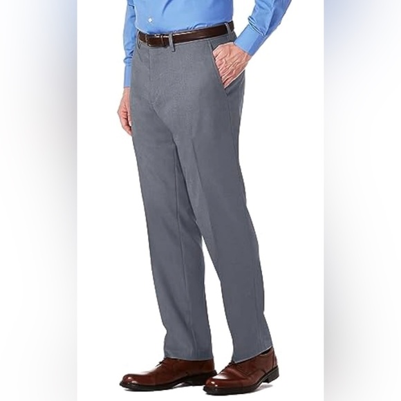 Kenneth Cole Reaction Men’s Grey Dress Pants. NWT. 38 Waist 34 Leg - Picture 2 of 8